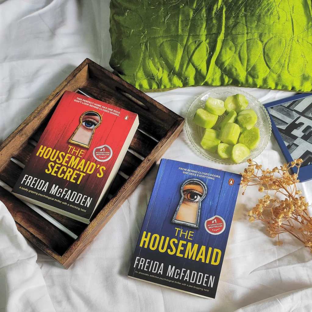 Decoding midweek blue with psychological thrillers. Housemaid and Housemaid’s Secrets by Frieda McFadeen – Book Review